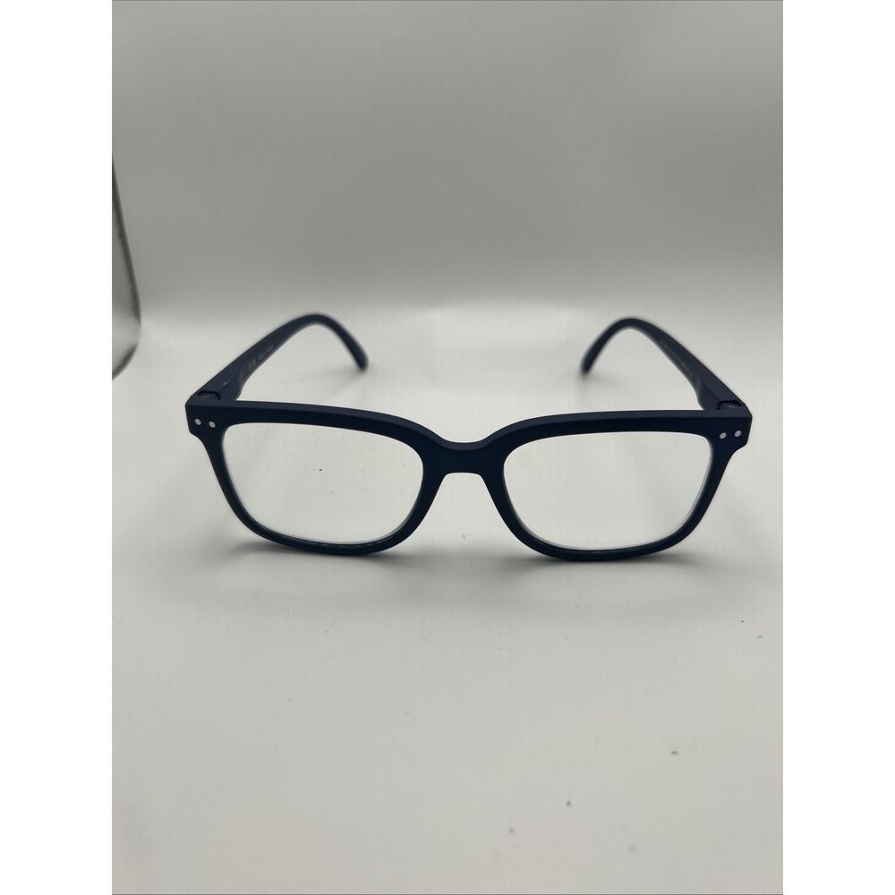Izipizi Reading Glasses +2.00 Blue Square LMS#L C03 EL 155
